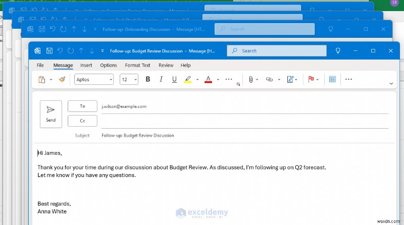 Excel VBAとテンプレートで作る!動的メール自動生成ツールの構築方法
