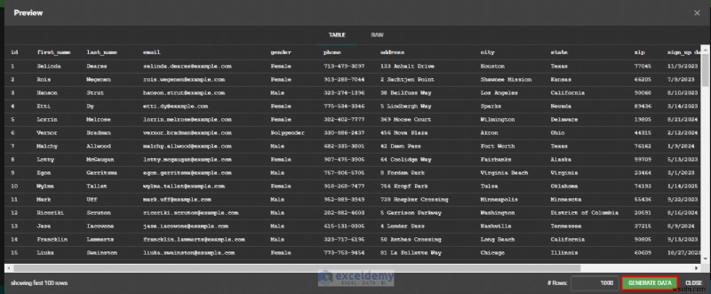 Mockarooで現実的なExcelテストデータを素早く作成する方法【完全ガイド】