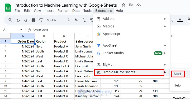 Googleスプレッドシートで機械学習の基礎をマスターする実践ガイド
