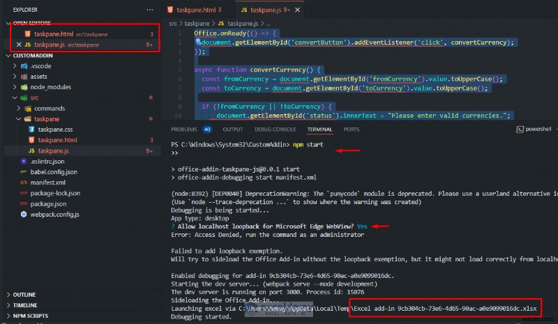 JavaScriptで作る強力なExcelアドイン開発ガイド:通貨換算ツールをステップバイステップで構築
