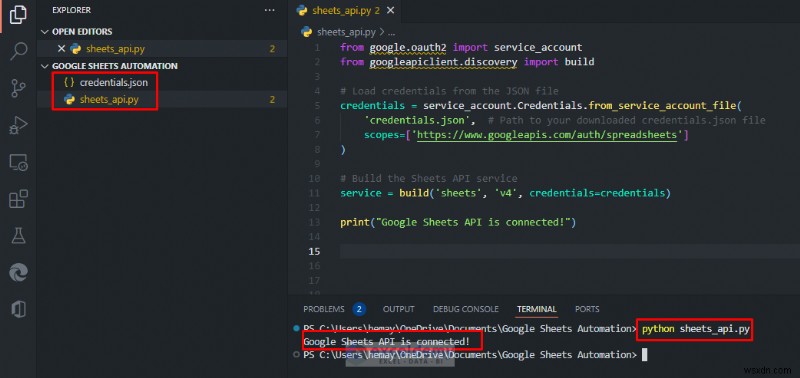 Google Sheets API連携でワークフローを自動化する方法【Python実装ガイド】