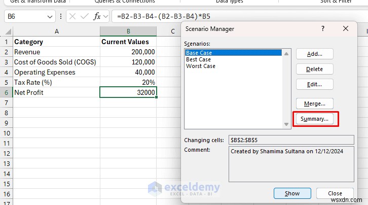 Excelシナリオマネージャー徹底解説:高度な財務計画と予測を実現する実践ガイド