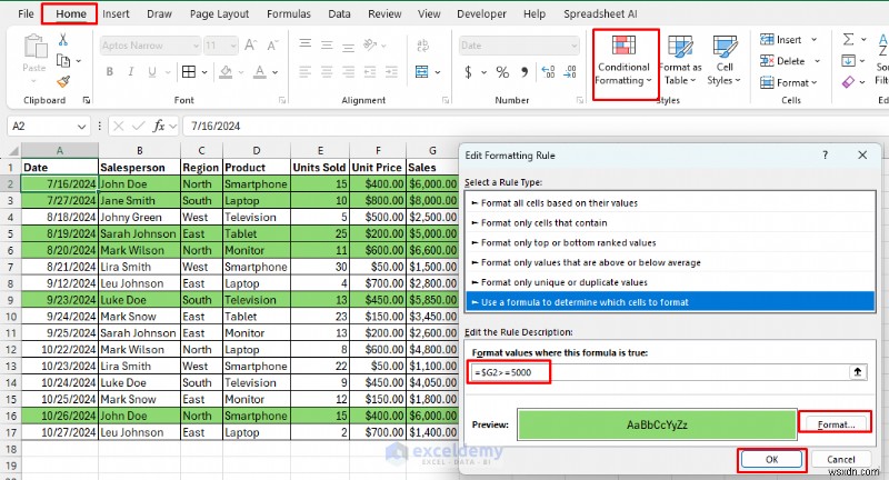 【保存版】Excelで数式を使った条件付き書式をマスターする方法|実践テクニック6選