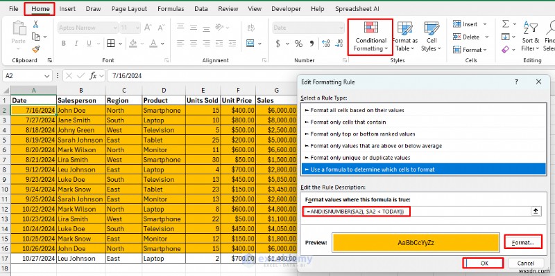 【保存版】Excelで数式を使った条件付き書式をマスターする方法|実践テクニック6選