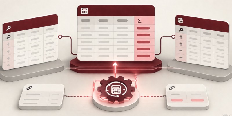 Accessデータベースの合理化:自動かつ正確なテーブル間計算を実現する計算フィールドの追加方法