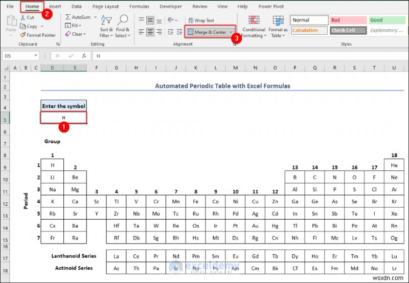 Excelで周期表を作成する2つの簡単な方法|数式自動化とインタラクティブ機能まで完全解説