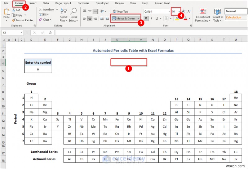 Excelで周期表を作成する2つの簡単な方法|数式自動化とインタラクティブ機能まで完全解説