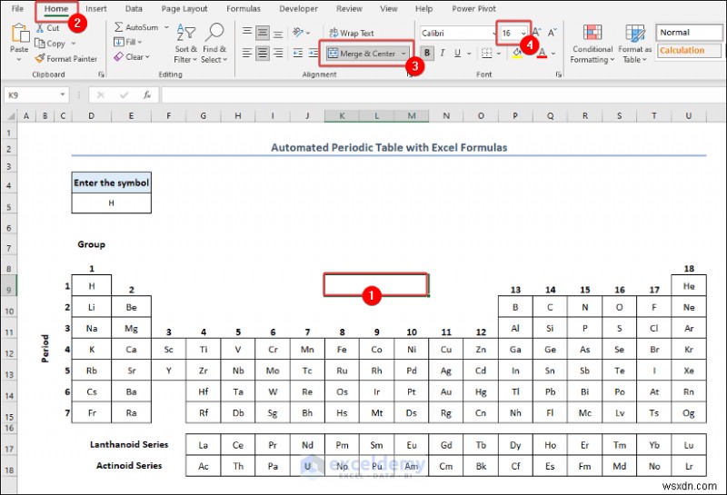 Excelで周期表を作成する2つの簡単な方法|数式自動化とインタラクティブ機能まで完全解説