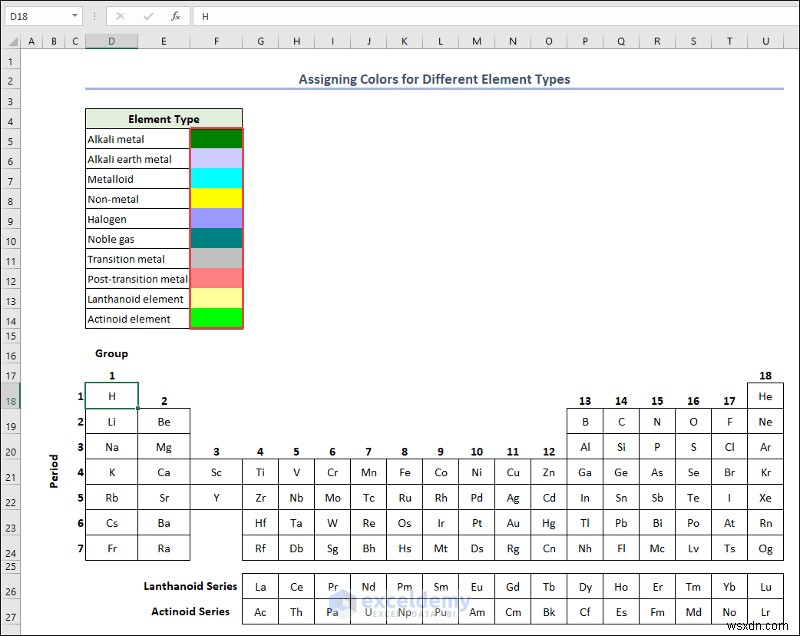 Excelで周期表を作成する2つの簡単な方法|数式自動化とインタラクティブ機能まで完全解説