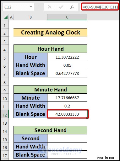 Excelでリアルタイムのアナログ時計を作る方法|初心者向けステップバイステップガイド