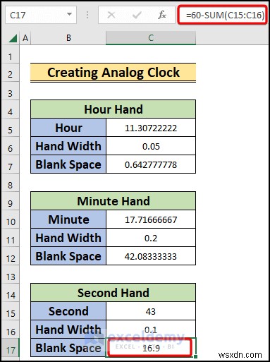 Excelでリアルタイムのアナログ時計を作る方法|初心者向けステップバイステップガイド