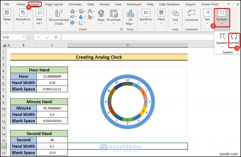 Excelでリアルタイムのアナログ時計を作る方法|初心者向けステップバイステップガイド