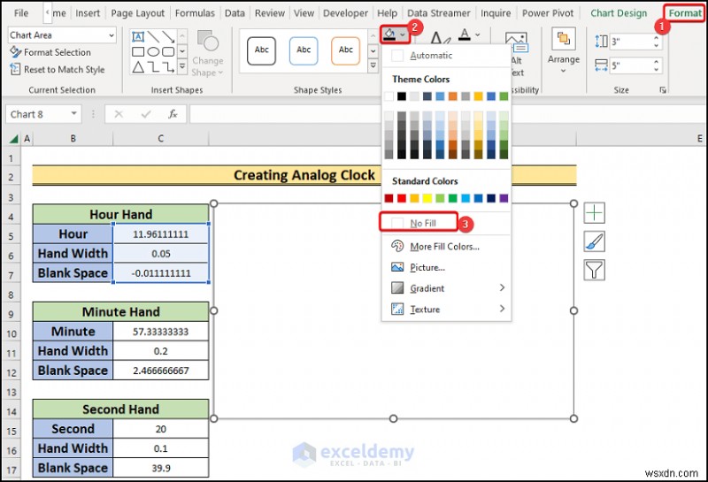 Excelでリアルタイムのアナログ時計を作る方法|初心者向けステップバイステップガイド