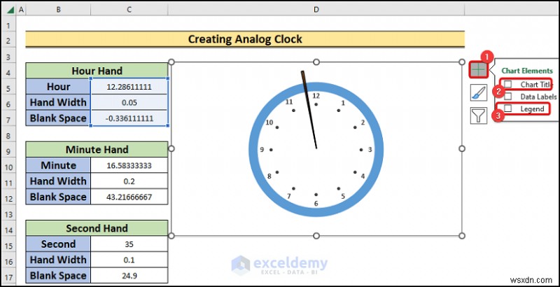 Excelでリアルタイムのアナログ時計を作る方法|初心者向けステップバイステップガイド