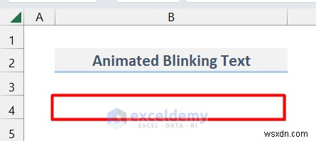 Excelでテキストアニメーションをマスター:実証済みの2つの方法