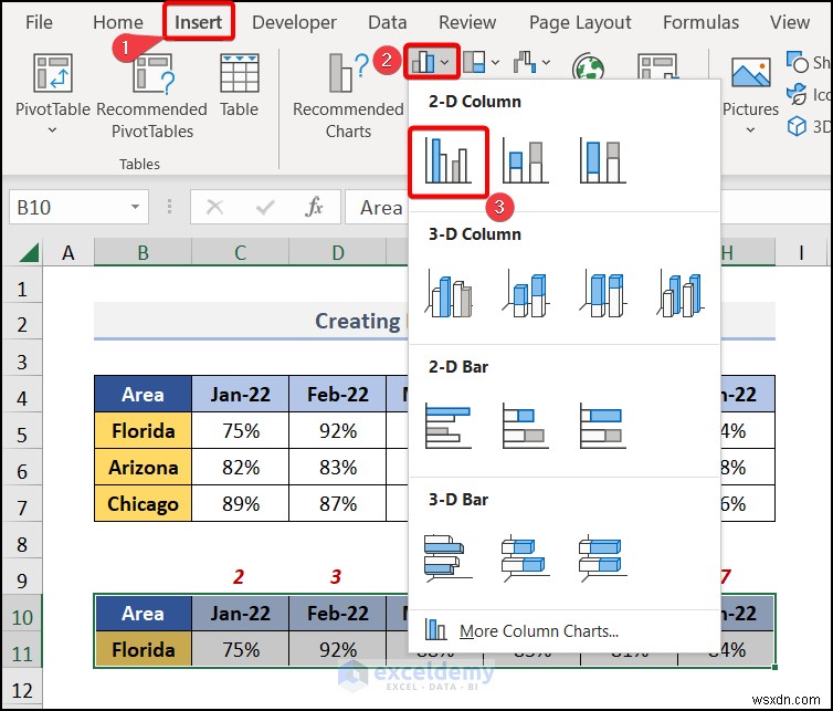 Excelで動的なグラフツールチップを作成する方法:初心者向けステップバイステップ解説
