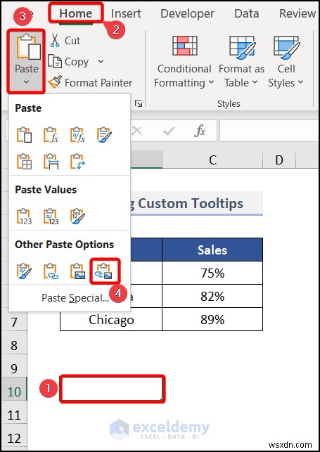 Excelで動的なグラフツールチップを作成する方法:初心者向けステップバイステップ解説