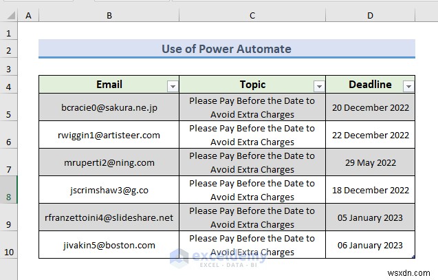 Excelでメールアラートを自動化!Power AutomateとVBAで期限管理を効率化する2つの簡単な方法