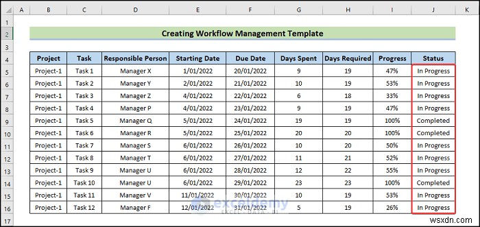 初心者でもできる!Excelでワークフロー管理テンプレートを作る6つの簡単ステップ