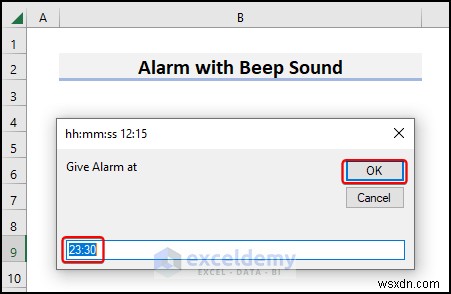 Excelで目覚まし時計を設定する方法｜VBAマクロで実現する3つの簡単テクニック