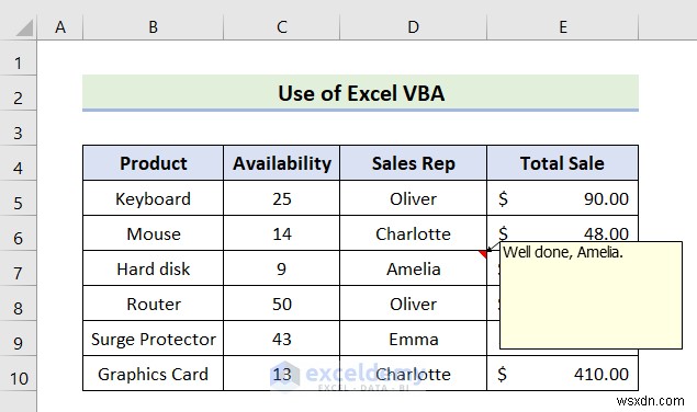 Excelでフローティングコメント(付箋)を追加する3つの簡単な方法|初心者向け完全ガイド