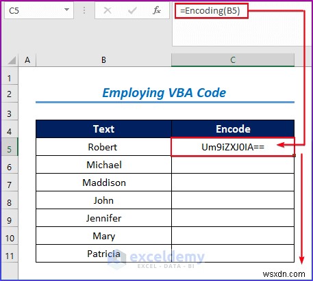 VBAを使ってExcelでデータをエンコードする方法|初心者向けステップバイステップガイド