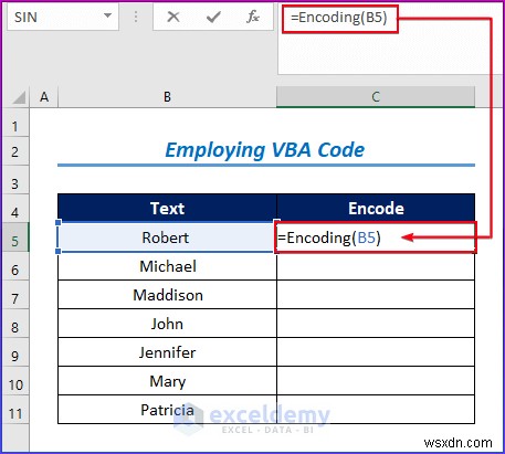 VBAを使ってExcelでデータをエンコードする方法|初心者向けステップバイステップガイド