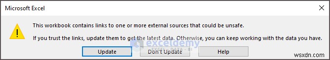 Excelのデータ接続が更新されない問題を解決する|実証済みの3つの対処法