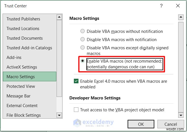 Excelでマクロが実行できないときの対処法|3つの解決策を徹底解説