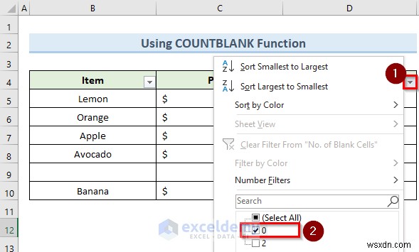 Excelのフィルターが空白行で止まる原因と対処法｜4つの簡単な解決策