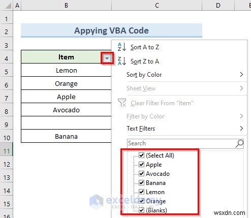 Excelのフィルターが空白行で止まる原因と対処法｜4つの簡単な解決策
