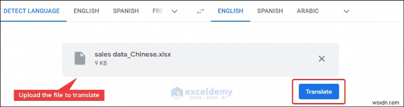 Excelファイルを英語に翻訳する2つの簡単な方法|Microsoft TranslatorとGoogle翻訳の使い方