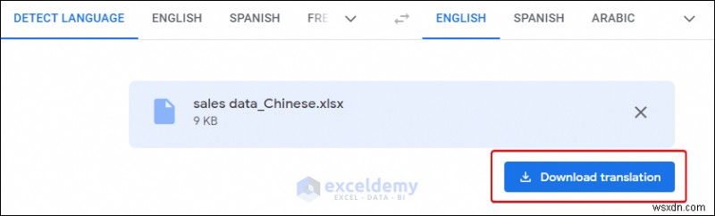 Excelファイルを英語に翻訳する2つの簡単な方法|Microsoft TranslatorとGoogle翻訳の使い方