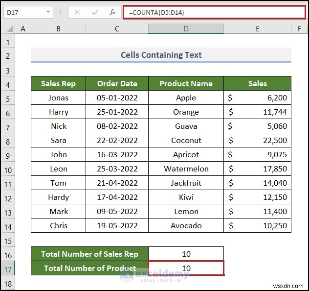 ExcelのCOUNT関数が動かない?よくある原因4つと簡単な対処法
