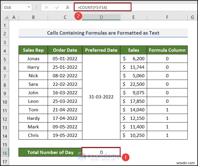 ExcelのCOUNT関数が動かない?よくある原因4つと簡単な対処法