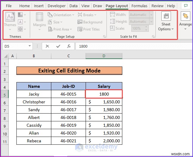 Excelの「ページレイアウト」タブがグレー表示になる原因と4つの解決策