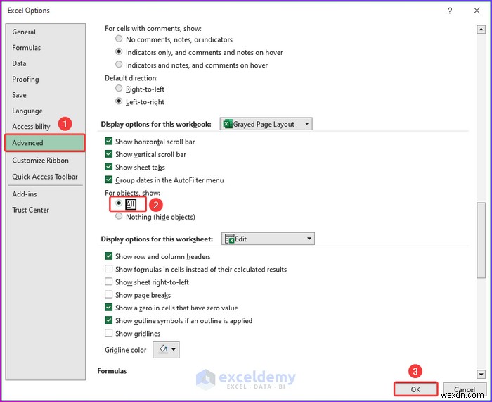 Excelの「ページレイアウト」タブがグレー表示になる原因と4つの解決策
