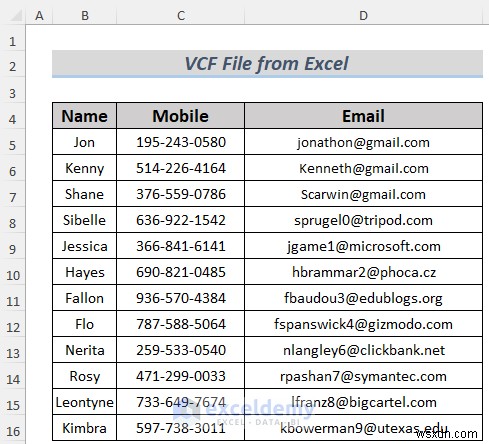 Excelの連絡先データをvCard(VCF)形式へ簡単エクスポート|誰でもできる2つの実証済み方法