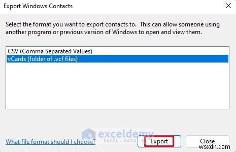 Excelの連絡先データをvCard(VCF)形式へ簡単エクスポート|誰でもできる2つの実証済み方法