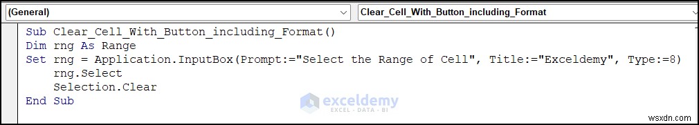 Excelのセルをワンクリックでクリア!VBAボタン作成の4ステップ