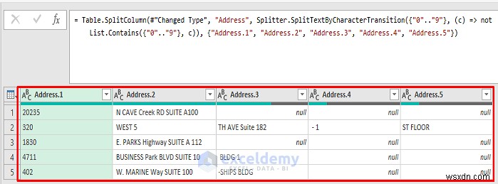 【保存版】Power QueryでExcelの列を分割する5つの簡単な方法