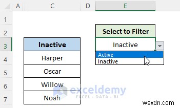 Excelでドロップダウンリストの選択に応じて列を表示・非表示にする方法