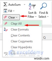 Excelのテーブルをすばやく削除する6つの簡単な方法