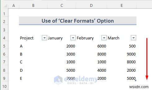 Excelのテーブルをすばやく削除する6つの簡単な方法