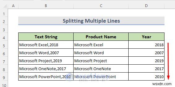 Excelで1つの列を複数の列に簡単に分割する7つの方法を徹底解説