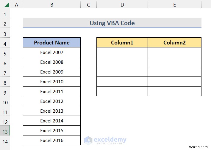 Excelで1つの列を複数の列に簡単に分割する7つの方法を徹底解説