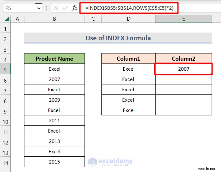 Excelで1つの列を複数の列に簡単に分割する7つの方法を徹底解説