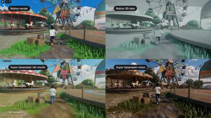 Roblox、AI主導の新レンダリング技術「Roblox Reality」を発表――ゲームを作り直さずにビジュアルを強化