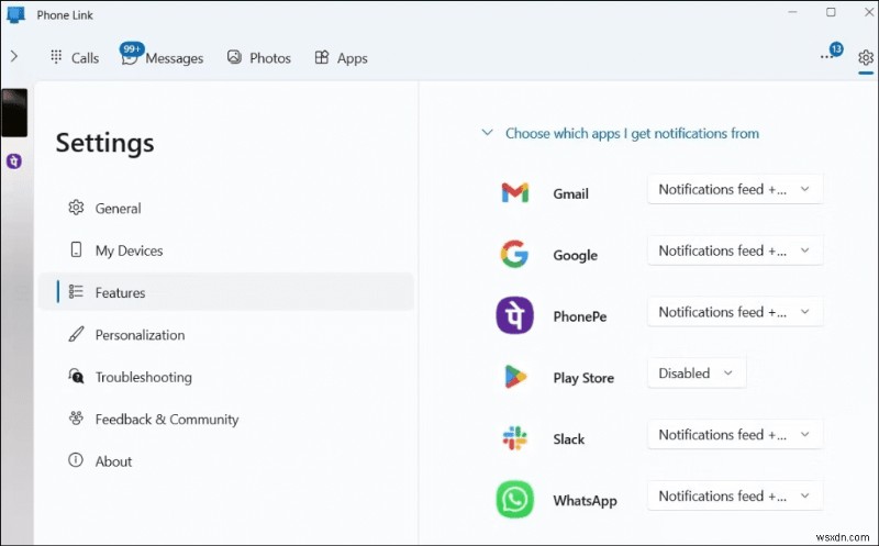 Windows 11でPhone Link(電話リンク)の通知が届かないときの対処法6選