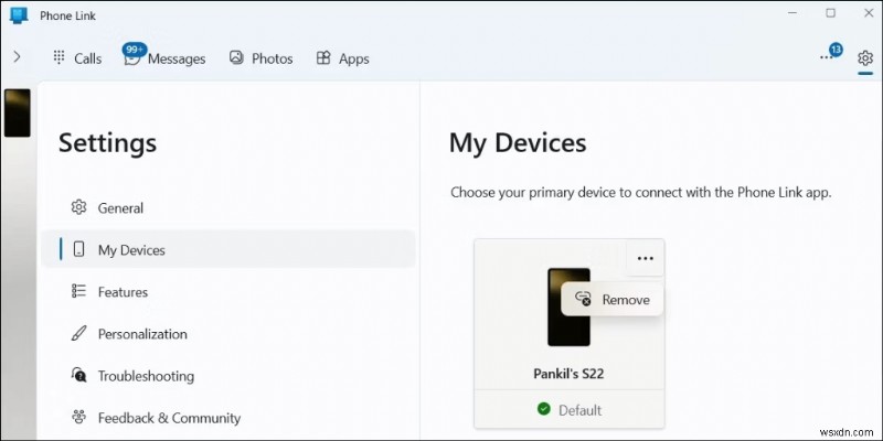 Windows 11でPhone Link(電話リンク)の通知が届かないときの対処法6選